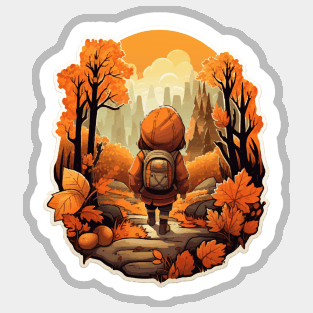 Fall Season Sticker